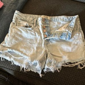 Free People Jean Shorts